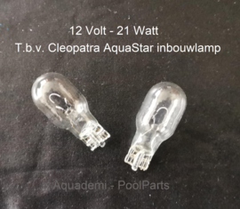 Insteeklampje 12 Volt 21W - Cleopatra AquaStar (2 stuks)