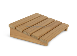 Sauna kussen hoofd-voetensteun - hout