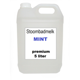 Steambath milk Mint 5 liter