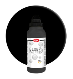 Blob Verf Zwart