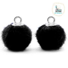 Mini Pompons with Ring