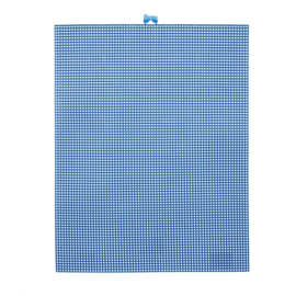 Darice • Plastic Stramien 26x34cm Donkerblauw Mesh:7