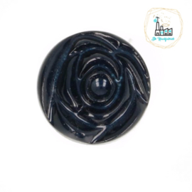 Roosknoopje 10 MM Blauw