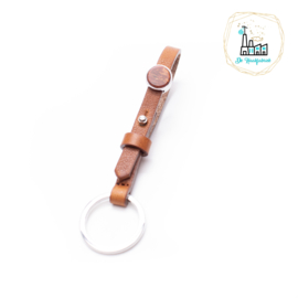 The Dutch Bracelet Factory Sleutelhanger 7851 Cognac