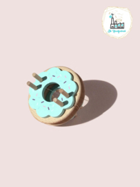 Donut Pom Maker Blue Frost