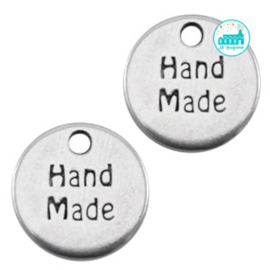 Metal Label 'Handmade' 13MM