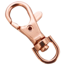 Sleutelhanger 38 mm Rosé goud plated