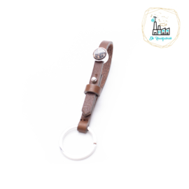 The Dutch Bracelet Factory Sleutelhanger 7850 Brown