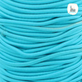 Koord Elastiek Aqua 1 meter 3 mm breed