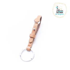 The Dutch Bracelet Factory Sleutelhanger 7859 Cognac