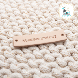 LEREN LABEL HANDMADE WITH LOVE (SMALLE LETTER)