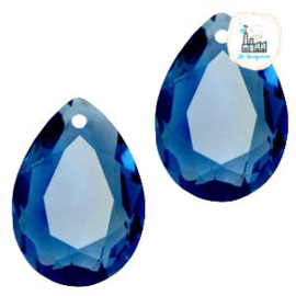 Glashanger 10x14mm Montana blue