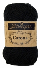 Scheepjes Catona Jet Black 110