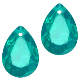 Glashanger 10x14mm EMERALD GREEN 