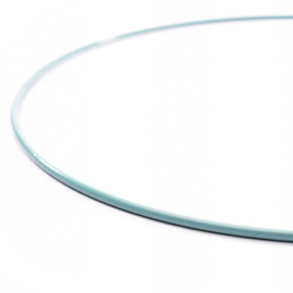 Metalen Ring 25 cm dikke kwaliteit Turquoise