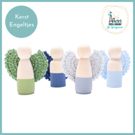 Peg Doll Houten Poppetjes 6 cm hoog