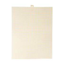 Darice • Plastic Stramien 26x34cm Ivoor Mesh:7