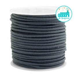 Grey Elastic Cord 25 mm per meter