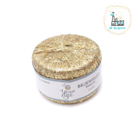 LAMMY YARNS BEJEWELED LUREX GOUD MET PAILLETTEN