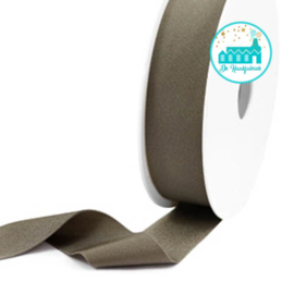 Ibiza Elastiek voor armbandjes Dark Taupe Metallic 25 mm