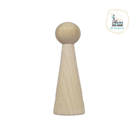 Peg Doll Houten Poppetjes 10 cm hoog