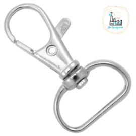 Sleutelhanger 42mm x 24mm Antiek zilver