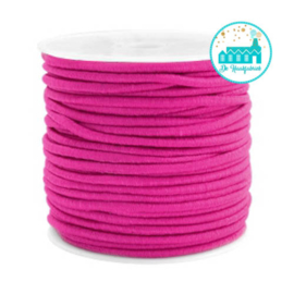 Magenta Elastic Cord 25 mm per meter