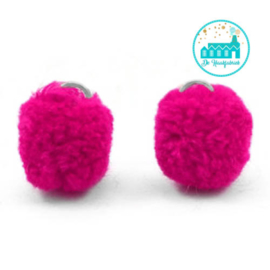 Mini Pompons 15 mm Magenta