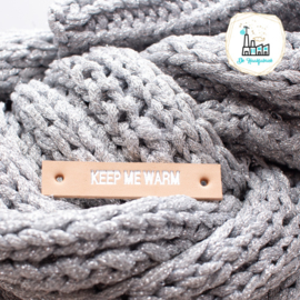 KEEP ME WARM  NATUREL / ZILVER