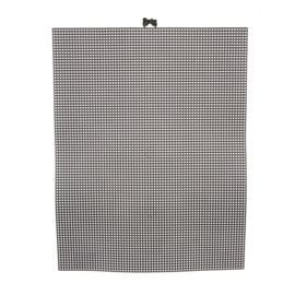 Darice • Plastic Stramien 26x34cm Delfts Zwart Mesh:7