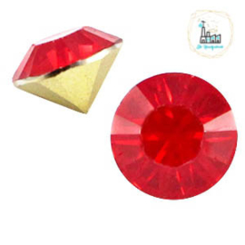 BQ puntsteen SS39 Rose red opal
