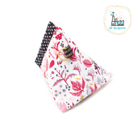 Knijp Etui Flower Black & White