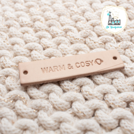 LEREN LABEL WARM AND COSY