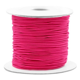 Gekleurd Elastiek Fuchsia