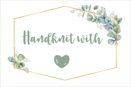 Cadeaukaartjes Handknit with Love