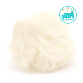 Pompon artificial fur 8 cm Cream