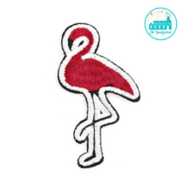 Applicatie / Patch Flamingo 7 cm x 4 cm