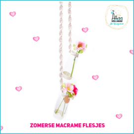 Zomerse Macrame Flesjes