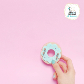 Donut Pom Maker Blue Frost