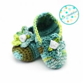 Crochet Pattern Baby Booties