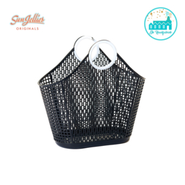 Sun Jellies Fiesta Shopper Black Small