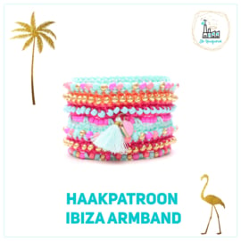 Ibiza armband Haakpatroon