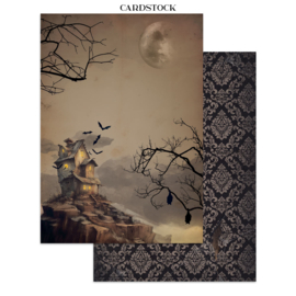 Halloween - Junk Journal Stickers, Backgrounds, Cut-Outs