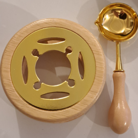 Wax Seal Melting Stove Wood