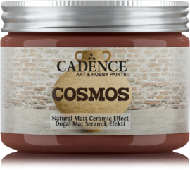 Cosmos Naturel Matt Keramiek Verf - Rusty Brown