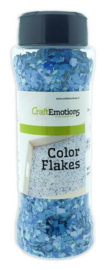 Color Flakes - Graniet Blauw