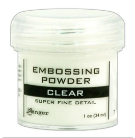 Embossing poeder -  Super Fine Clear