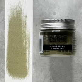 Frayed Burlap - Distress Embossing Glaze Powder