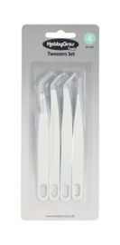Tweezer set - 4pack