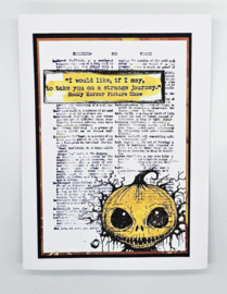 Halloween Dictionary - Clingstamp A6